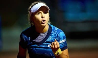 A tenista brasileira Laura Pigossi foi eliminada do WTA de Iasi após perder nas quartas individuais e em duplas (Reprodução/Instagram/@laurapigossi)