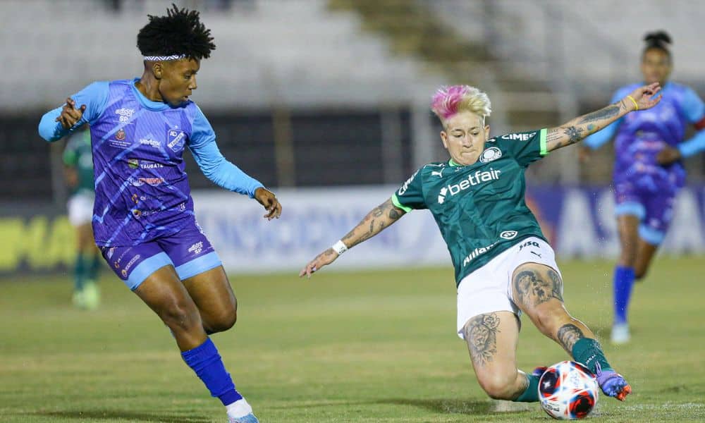 Partida entre Palmeiras e Taubaté, válida pelo Paulista Feminino (Rebeca Reis/Ag. Paulistão/Centauro)