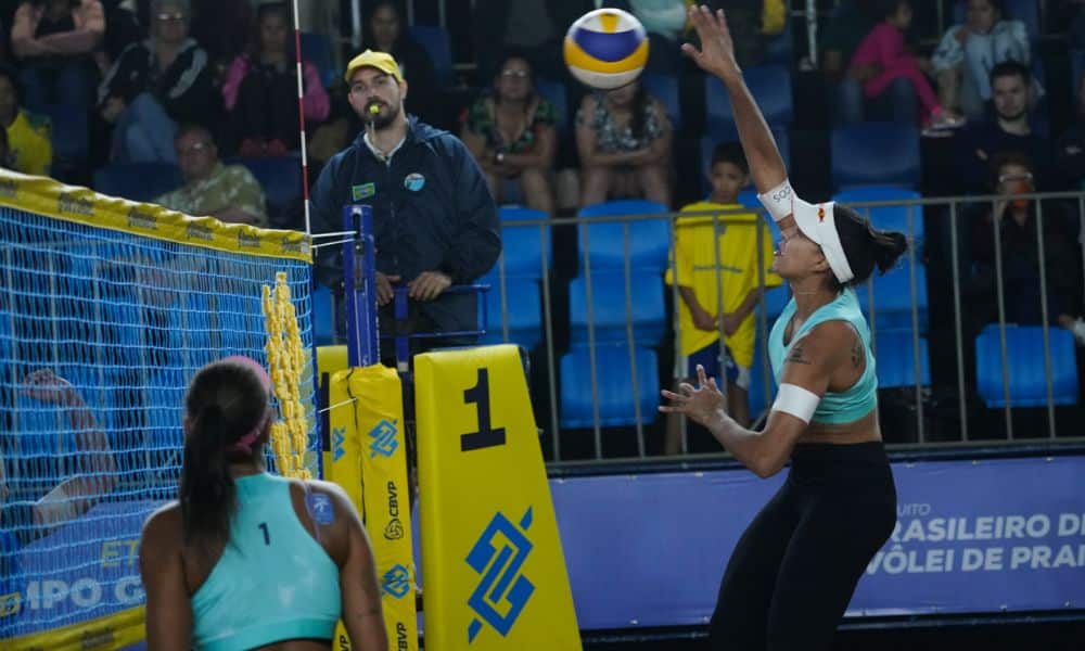 Duda e Ana Patrícia fazem quarta final no Circuito Brasileiro de vôlei de praia Top 12