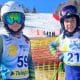 Leopoldo Fagnani e Carlotta Fagnani se destacam na temporada europeia de esqui
