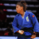 Rafaela Silva durante disputa do Mundial de judô