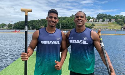 Erlon Silva e Filipe Vieira caem nas semis da Copa do Mundo de canoagem velocidade
