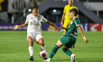 Dividida entre jogadoras de Palmeiras e Santos em clássico no Paulistão Feminino