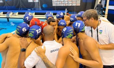 Brasil x Holanda Mundial Júnior de polo aquático masculino