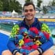 Brasileiro Gabriel Bandeira, destaque no Global Games de natação paralímpica, na França (Divulgação/Time Petrobrás)
