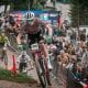 O brasileiro Alex Malacarne em ação na etapa da Copa do Mundo de mountain bike (Cesar Delong)