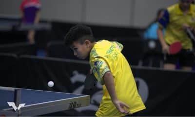 Jovem brasileiro Vitor Thiofilo em ação (Divulgação/WTT)