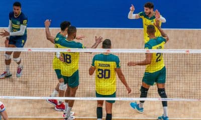 O Brasil foi sexto colocado nas classificatórias da Liga das Nações masculina. Agora, enfrenta o time da casa, a Polônia. (Divulgação)
