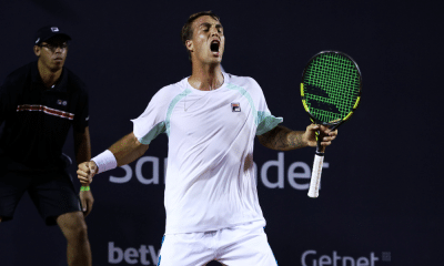 Felipe Meligeni vibrante com vitória no Grand Slam de Wimbledon
