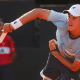 João Fonseca em ação no torneio juvenil de Roland Garros. Gustavo Almeida