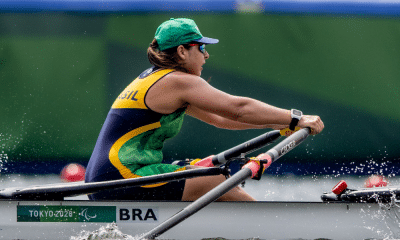 Josiane Lima em ação na Paralimpíada de Tóquio-2020; Copa do Mundo de remo em Varese