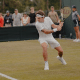 Thiago Wild em ação no quali do Grand Slam de Wimbledon