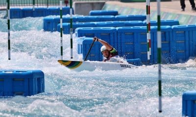 Ana Sátila disputa canoagem slalom nos jogos olímpicos de tóquio