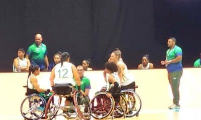 Equipe do Brasil no Mundial de basquete em cadeira de rodas