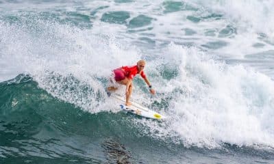 Tatiana Weston-Webb pega onda na final do ISA GAMES - os Jogos Mundiais de Surfe