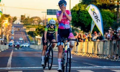 Ana Vitória Magalhães, a Tota, durante Giro d'Italia