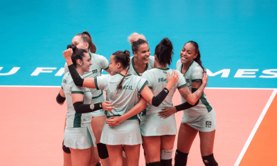 Brasil e Argentina em amistoso de vôlei feminino para os Jogos Mundiais Universitários Chengdu-2021