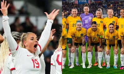 Canadá e Austrália se enfrentam pela terceira rodada da Copa do Mundo feminina (Foto: Getty Images)