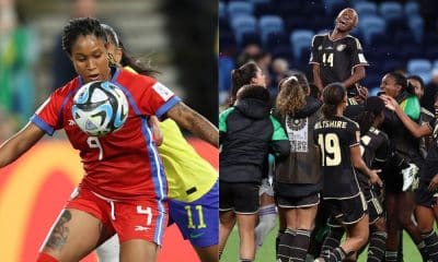 Panamá e Jamaica duelam pela segunda rodada da Copa do Mundo Feminina (Divulgação/Concacaf e David Gray/AFP)