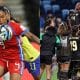 Panamá e Jamaica duelam pela segunda rodada da Copa do Mundo Feminina (Divulgação/Concacaf e David Gray/AFP)
