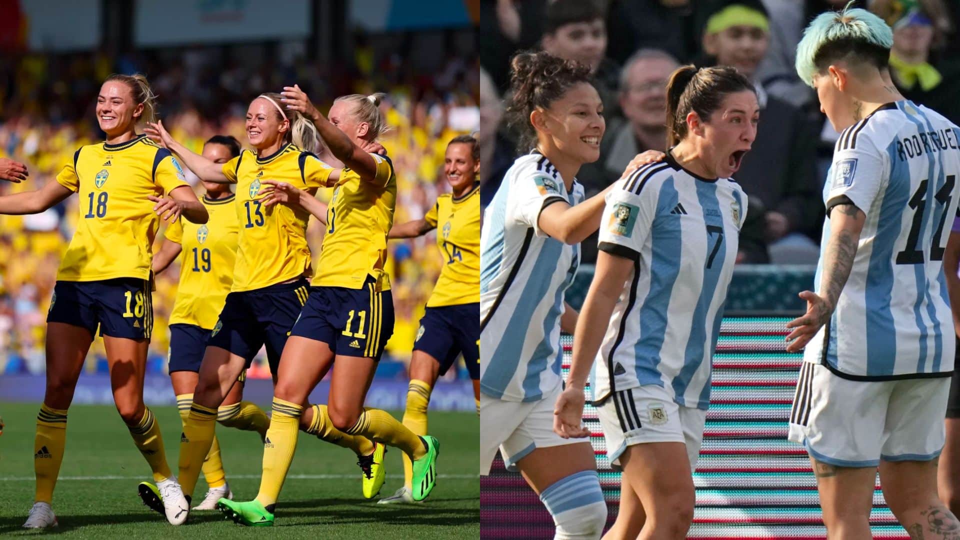 Suécia e Argentina se enfrentam pela terceira rodada da Copa do Mundo feminina (Foto: Naomi Baker/Getty Images)