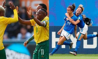 África do Sul e Itália se enfrentam pela classificação às oitavas da Copa do Mundo feminina (Foto: Bernadett Szabo/Reuters)