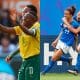 África do Sul e Itália se enfrentam pela classificação às oitavas da Copa do Mundo feminina (Foto: Bernadett Szabo/Reuters)