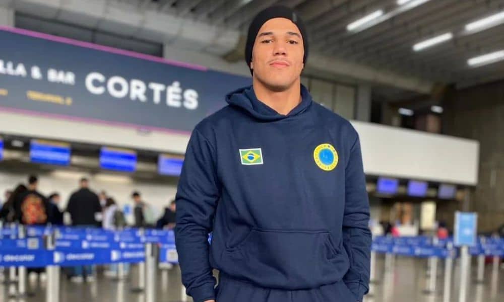 Brasileiro Max Gabriel de Almeida, destaque no Pan-Americano Sub-20 de wrestling (Reprodução/Instagram/@max_gabriel86)