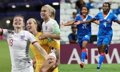 Inglaterra e Haiti irão se enfrentar na primeira rodada da Copa do Mundo Feminina (Associated Press e Divulgação/CONCACAF)