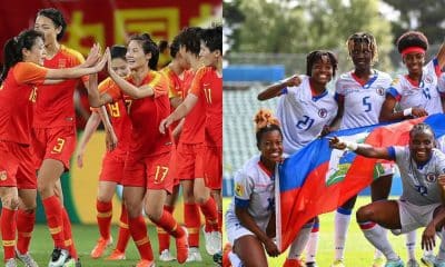 China e Haiti irão se enfrentam pela segunda rodada da Copa do Mundo Feminina (Chase Your Sport e Hannah Peters/FIFA)
