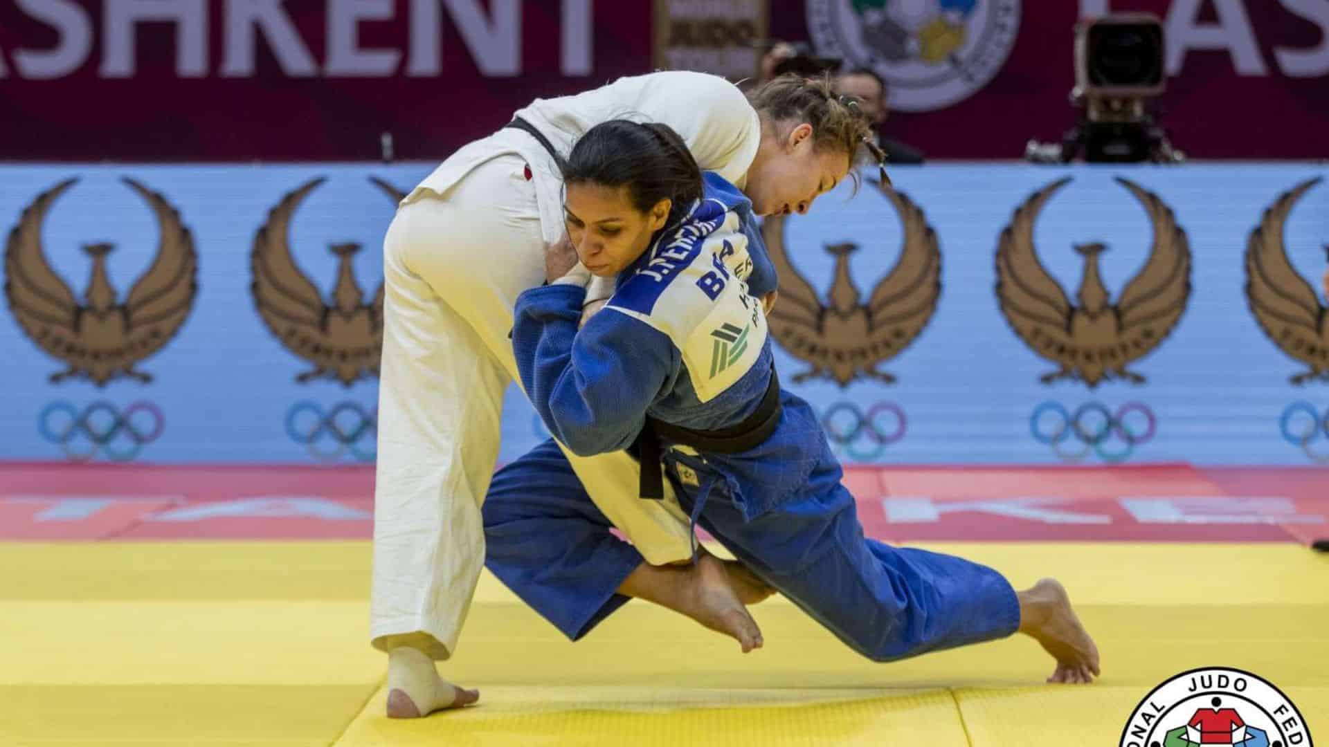 Jéssica Pereira medalhou para o Brasil no Pan Americano de judô em Lima (Divulgação/IJF)