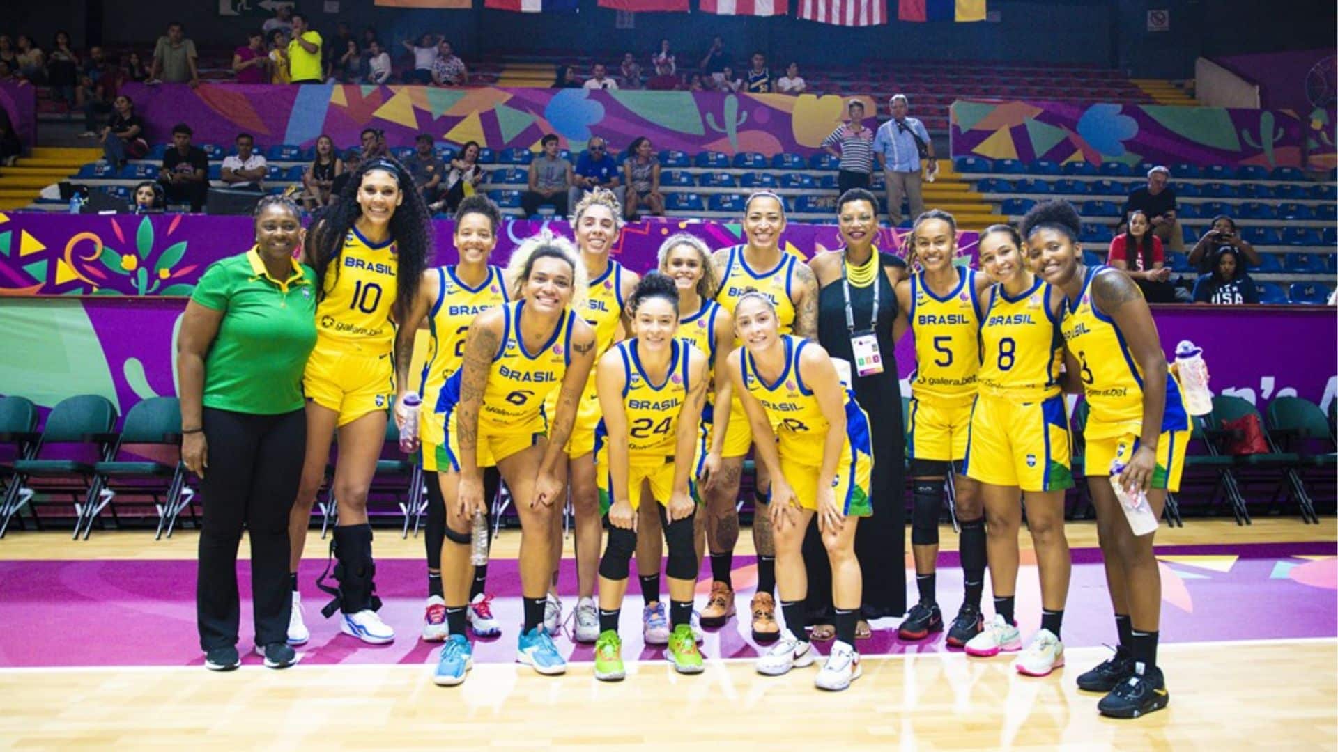 Brasil vence jogo contra Venezuela na AmeriCup Feminina de Basquete (Divulgação/FIBA)