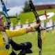 Isabelle Estevez foi a atleta do time Brasil a ir mais longe no Campeonato Mundial Júnior de Limerick, na Irlanda (Foto: World Archery)