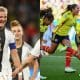 Alemanha e Colômbia se enfrentam pela segunda rodada da Copa do Mundo Feminina (Getty Images e Divulgação/Conmebol)