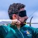 Gustavo Araújo em ação no Mundial Paralímpico de tiro com arco