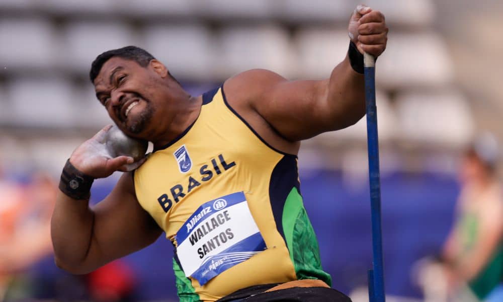 Wallace dos Santos medalha de bronze Mundial de atletismo paralímpico