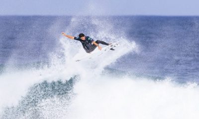 Yago Dora em ação na etapa de J-Bay da WSL