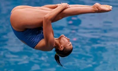 Anna Lúcia Santos no Mundial de Esportes Aquáticos de Fukuoka, saltos ornamentais