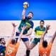 Brasil enfrenta a Holanda na Liga das Nações de vôlei masculino ao vivo - Lucão ataca sobre o bloqueio holandês