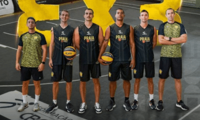 Equipe do Praia Clube do Campeonato Brasileiro de basquete 3x3