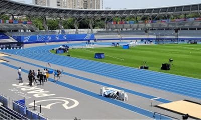Panorama do Estádio sede do Mundial de Atletismo Paralímpico de Paris. CPB Brasil