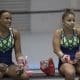 Guia da ginástica artística nos Jogos Olímpicos de Paris 2024 - Flavia saraiva e rebeca andrade nos treinos em tóquio-2020. Foto de Júlio César Guimarães/COB Campeonato Brasileiro Lauro de Freitas