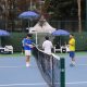 Jackson Xavier nos Jogos Mundiais Universitários de Chengdu tênis Tayná Mendes