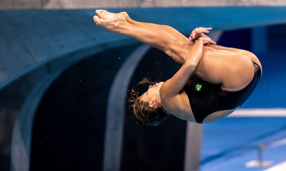 Luana Lira no Mundial de Esportes Aquáticos de Fukuoka, saltos ornamentais