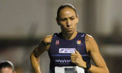 Tatiane Raquel da Silva na final dos 3000m com obstáculos do Troféu Brasil de atletismo