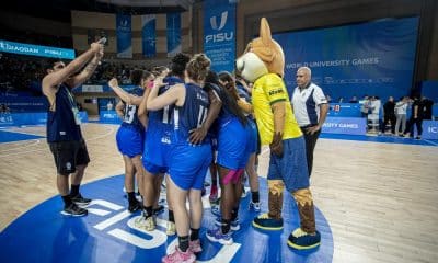 seleção brasileira universitária de basquete feminino nos Jogos Mundiais Universitários de Chengdu Brasil