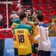 O Brasil venceu o México pela primeira partida do Mundial Sub-19 de vôlei masculino (Foto: Divulgação/FIVB/VolleyballWorld)