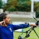 Brasileiro Luccas Abreu, um dos representantes do Brasil no Mundial de tiro com arco (Divulgação/World Archery)