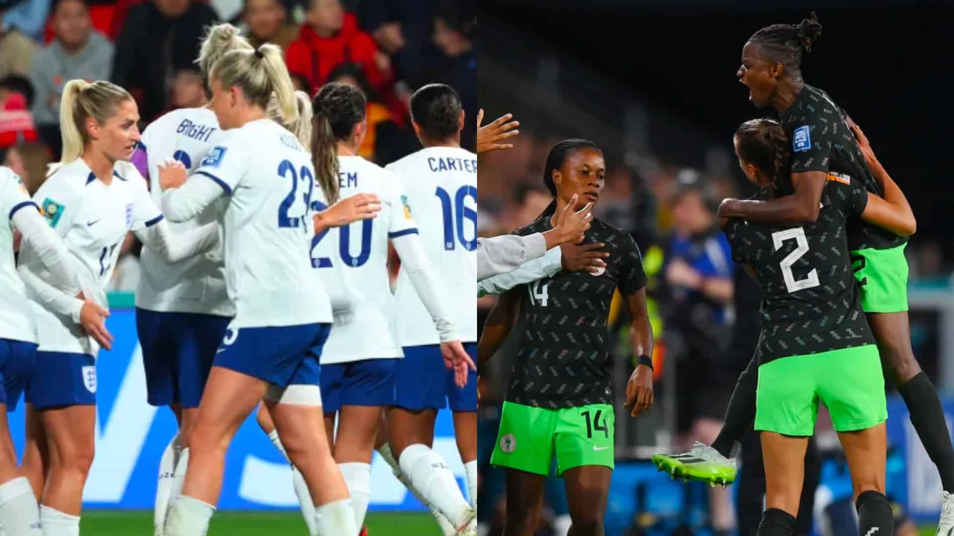 Inglaterra e Nigéria se enfrentam pelas oitavas de final da Copa do Mundo Feminina (Foto: Sarah Reed/Justin Setterfield)