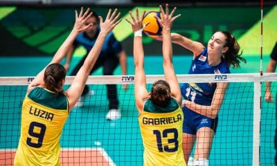 O Brasil sofreu a primeira derrota no Mundial Sub-21 de vôlei feminino (Foto: FIVB)